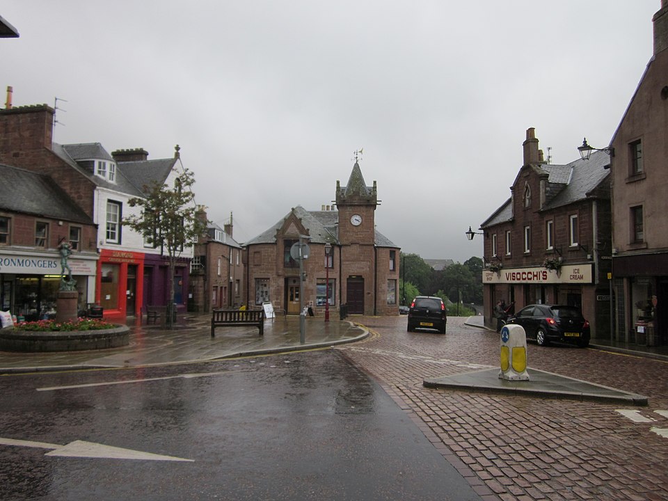 Scottish town of  Kirriemuir